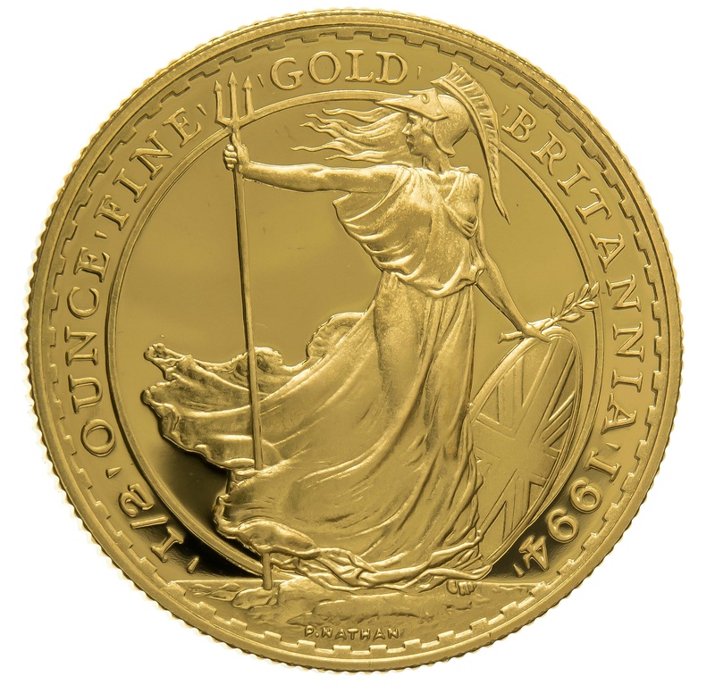 1994 Half Ounce Proof Britannia Gold Coin
