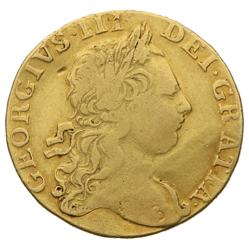 1769 Gold Guinea Coin