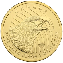 2018 1oz Canadian Golden Eagle Gold Coin