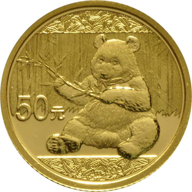 2017 3g Chinese Panda Gold Coin