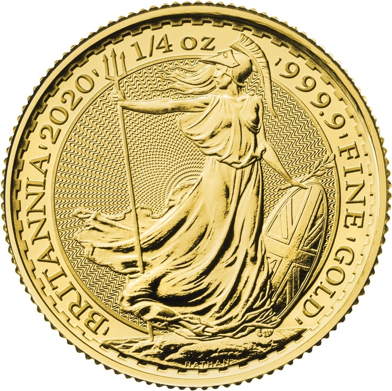 2020 1/4oz Gold Britannia Coin