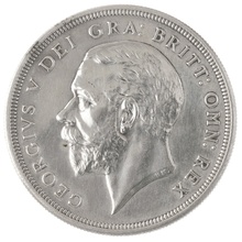1927 Proof Silver Crown Coin George V Christmas Crown Extremely Fine