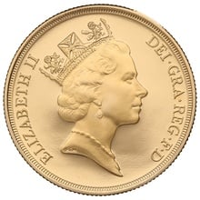 1996 Proof Gold Sovereign 4 Coin Set Boxed