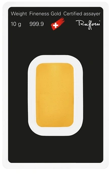 10g Gold Bar Argor-Heraeus