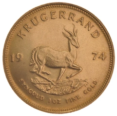1974 Krugerrand Gold Coin 1oz NGC MS66