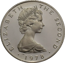 Isle Of Man One Pound Proof Platinum Coin Triskellion on Island