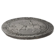 1645 Silver Crown Coin Charles I Exeter Mint Castle