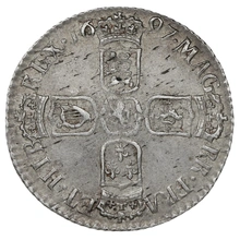 1697 Silver Sixpence Coin William III