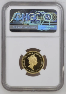 1996 Proof 1/4oz Gold Britannia Coin NGC PF70