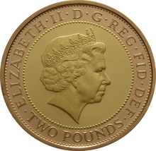 2011 Proof £2 Gold Coin King James Bible Boxed
