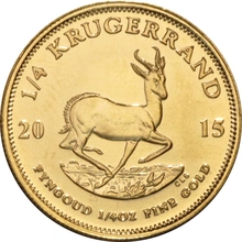 2015 1/4oz Krugerrand Gold Coin