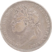 1822 George IV Silver Crown - Fine