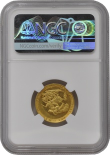 1817 Gold Sovereign Coin George III NGC MS62