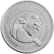 2025 The Lion and The Eagle 1oz Silver Coin