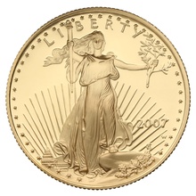 2007 Proof Gold Eagle 4-Coin Set Boxed
