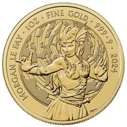 2024 Morgan Le Fay Gold Coin Myths & Legends 1oz