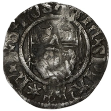 1526-1544 Henry VIII Silver Penny "Sovereign" Bishop Tunstall