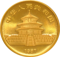 1987 1oz Chinese Panda Gold Coin