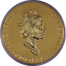 2022 Canadian Maple Leaf Gold Coin 1oz Special Design