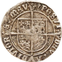 Silver Groat Fourpence Coin Henry VIII