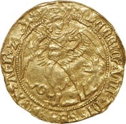 Gold Angel Coin Henry VIII Good Fine
