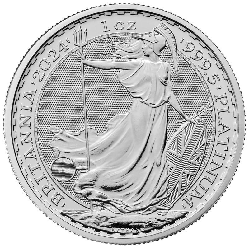 2024 Platinum Britannia Coin 1oz