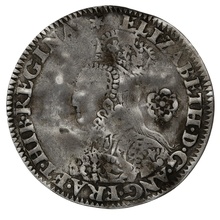 1562 Elizabeth I Silver Threepence mm Star