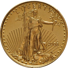 2008 1/10oz American Eagle Gold Coin