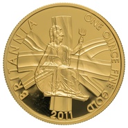 2011 One Ounce Proof Britannia Gold Coin PCGS PF70