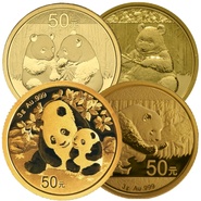 3g Chinese Panda Gold Coin 2016-Present Best Value