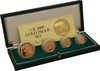 1980 Gold Proof Sovereign Four Coin Set Boxed
