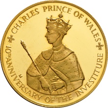 Jamaica 1979 $250 Proof Gold Coin Boxed