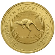 2oz Australian Kangaroo Gold Nugget Coin Best Value