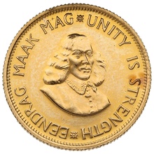1967 R2 Gold Coin 2 Rand South Africa