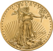 2012 American Eagle Gold Coin 1oz