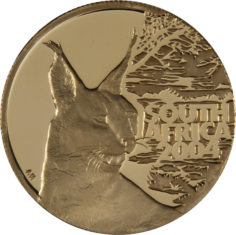 2004 1/4oz Natura Lynx Gold Proof Coin
