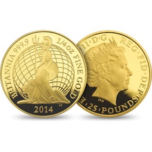 2014 Proof Gold Britannia 3 Coin Set Boxed