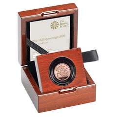 2020 Proof Gold Half Sovereign Boxed