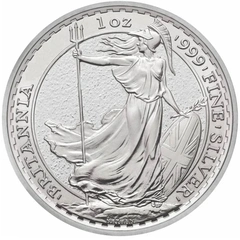 Second Hand 1oz Silver Britannias .999 2013-Present