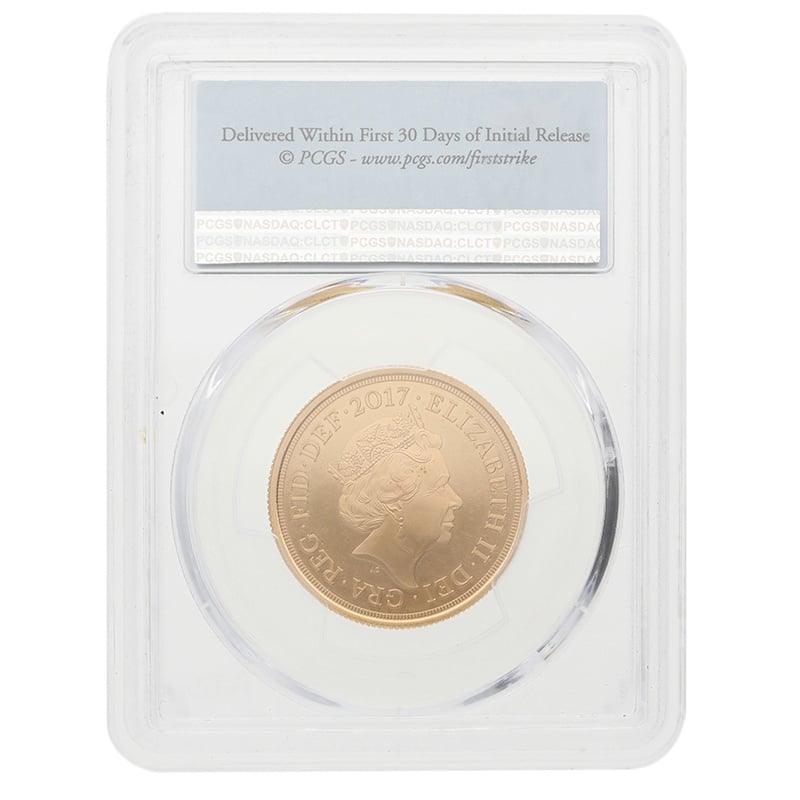 2017 Proof £2 Coin Gold Double Sovereign NGC PF69