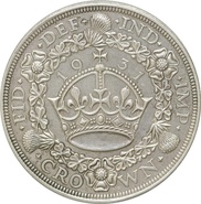 1931 George V Proof Crown (Christmas Crown) - Good Very Fine