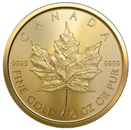 2023 Half Ounce Gold Maple