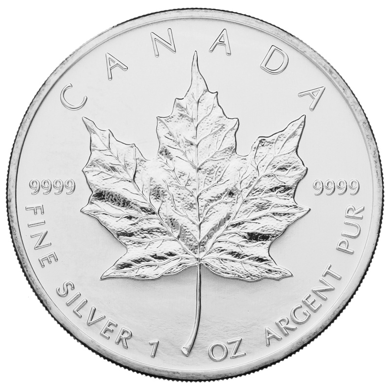 2004 Canadian Silver Maple Leaf Coin 1oz