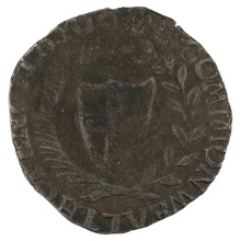 1656 Silver Shilling Coin 