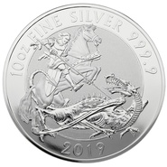 2019 Royal Mint Valiant Silver Coin 10oz