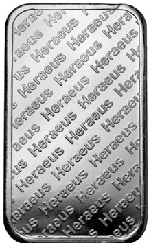 1oz Silver Bar Argor-Heraeus