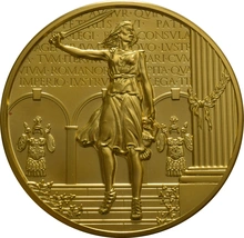 The Royal Mint Britannia Masterpiece 10oz Gold Medal 2011 Boxed