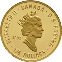 1992 Canada Proof $175 Gold Coin