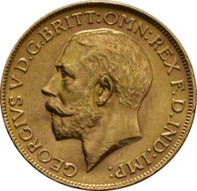 1926 Gold Sovereign Coin George V SA