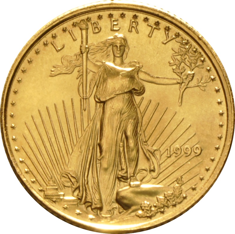 1999 1/10oz American Eagle Gold Coin